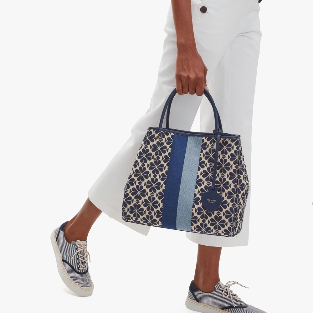 Kate Spade Jacquard flower purse